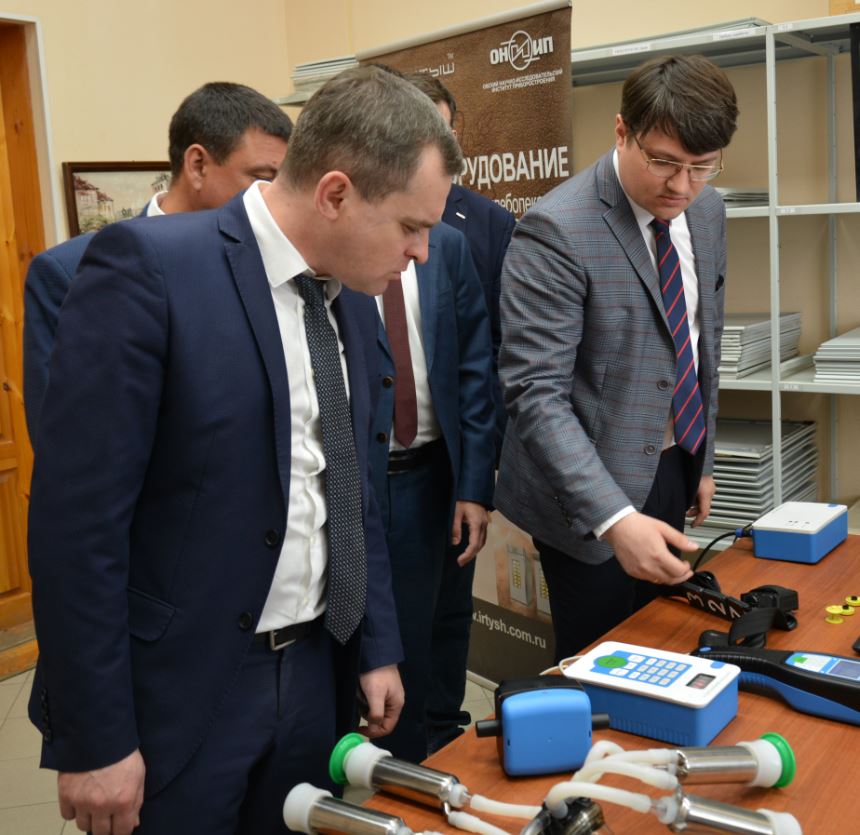 ОНИИП с рабочим визитом посетил министр энергетики, промышленности и связи Ставропольского края